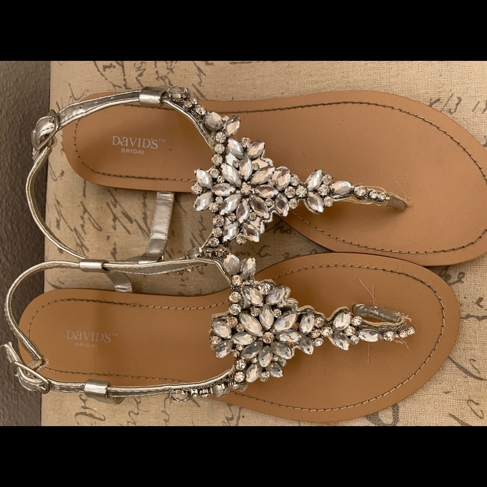 Silver Sandals